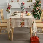 NEW Christmas Tablecloth for Rectangle Tables Table Cover Decorative Table Cloth