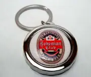 BOHEMIAN CLUB Beer Soda Bottle Cap Opener Key Chain / Key Ring Handmade Can