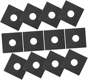 GREENADSCAPE 12pcs Paper Vinyl Record Jackets Durable Storage Sleeves for Vinyl Records Optimal Protection Against Dust Scratches Classic Design for Easy Organization