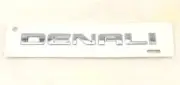 NEW OEM GM DENALI Chrome Tailgate Emblem Badge 20930232 Cadia 11-16 Sierra 14-18 (for: Chevrolet)