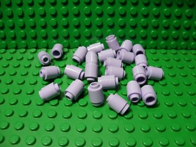 ** 25 CT LOT ** Lego NEW lavender 1 x 1 round brick pieces Lot of 25