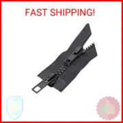 YaHoGa 2PCS #5 59 Inch Two Way Separating Jacket Zipper for Sewing Jacket Coat M