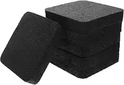 Home Exercise Mat Set 6 Pcs Treadmill Pads Vibration Absorption Anti-Slip Mat for Home Gym Rowing Machine Karate Mat for Hardwood Floors