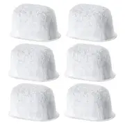 6 Pack of Replacement Breville Water Filter for Breville BWF100 BES870 BES810 BES990 BES980 BES920 BES900XL BES870XL BES860XL BES840XL BKC600XL(Activated Charcoal)
