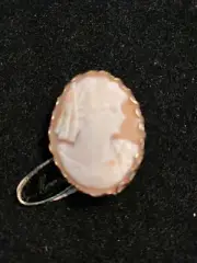 Miriam Haskell Cameo Pin