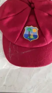 *SIGNED* BRIAN LARA (WEST INDIES) TEST BAGGY CAP CRICKET