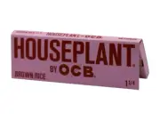 1 x Houseplant OCB Brown Rice 1 1/4 Rolling Papers by Seth Rogan - 50 Leaves