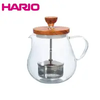 在飛比找博客來優惠-HARIO 橄欖木濾壓茶壺 700ml TEO-70-OV