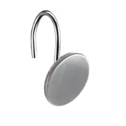 Barelli Stirling Disc Shower Curtain Hook - 12 pack