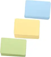 SEWACC 300pcs Blank Note Cards Message Cards for Crafting Flashcards and Greeting Notes for Projects Weddings Business Use and Learning Activities