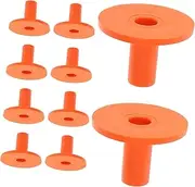 CATIEBYE 10pcs Drum Kit Cymbal Sleeves Replacement Durable Plastic Cymbal Stand Accessories for Easy Installation and Storage Compatible with Drum