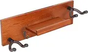 Guitar Hanger Wall Mount,Wooden Guitar Wall Rack | Space-Saving Bass Organizer Holder for Banjo Mandolin, Ukulele Storage Shelf