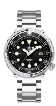 AddiesDive Mech Automatic Sapphire Crystal NH35 Stainless Steel 300M Dive Watch