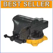 Professional-Grade 6-Inch Bench Vise with Powder-Coated Finish for Tough Tasks