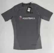 Under Armour Heat Gear Armour Short Sleeve Men’s L Compression Grey Fordam Prep