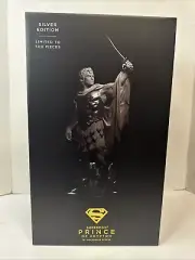 Superman: Prince of Krypton Statue — Silver Edition