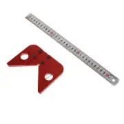 Center Scribe Center Finder Measuring Tool Woodworking Line Caliber Gauge Q7B3