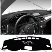 1pc Car Black Dashboard Cover Pad Dashmat For Audi Q3 2010-2015 2011 LHD