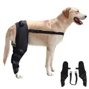 Didog Dog Rear Leg Support for Back Hind Legs Knee Brace Mediucal Pet Injury Arthritis XS