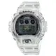CASIO卡西歐Clear Remix系列 DW-6940RX-7 40周年限量型號透明錶殼潮流腕錶 50mm