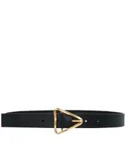 Bottega Veneta Grasp Belt in Black