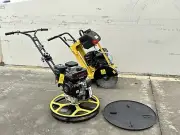 196cc 6.5HP Walk-behind 14” Cement Floor Cut Saw & Power Trowel Finish Machine