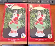 HALLMARK KEEPSAKE ORNAMENT - MICKEY & CO - GOOFY AS SANTA'S HELPER - 1999
