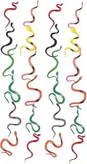 SUPVOX 2 Sets Creative Simulation Snake for Pranks Fun Trick Props for April Fool Day Halloween Costume Parties Scary Realistic Snake Models