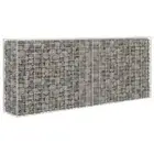 vidaXL Gabion Basket Galvanised Steel 85x30x200 cm BMG