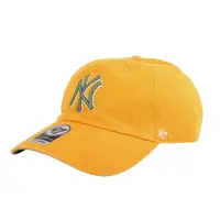 在飛比找momo購物網優惠-【NEW ERA】品牌洋基NY 綠繡線棒球帽(芒果黃)