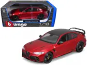 Bburago Alfa Romeo Giulia GTAm Red 1/18 Diecast Model Car 11049