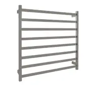 AGUZZO EZY FIT Heated Towel Rail - Flat Tube - Dual Wired - (W900mm x H920mm) - Polished SS