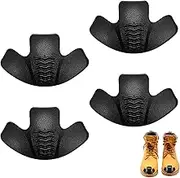 Bencailor Boot Toe Protectors Boot Guards Work Protector Work Toe Cover for Camping Climbing Guards, Black, One Size