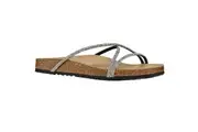 Geox Womens/Ladies D Brionia R Sandals (Black/Silver) - UTFS11623
