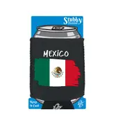 Mexico Country Flag Nationality - Stubby Holder With Base