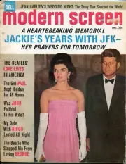 MAG: Modern Screen Magazine December 1964- John F Kennedy- The Beatles- Sandr...
