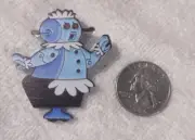 Rosey Robot acrylic pin - The Jetsons brooch lapel cartoon - FREE SHIPPING