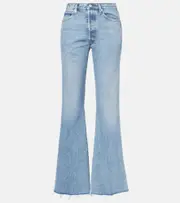 [Frame] Frame The Lax high-rise flared jeans 32 black