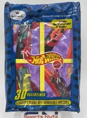 UNOPENED Vintage Hot Wheels Valentines 30 - Hallmark 1997 /damaged package