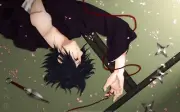 Anime naruto shippuden uchiha sasuke boys black Playmat Gaming Mat Desk