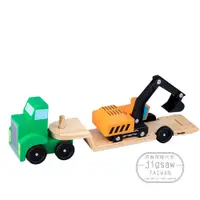在飛比找PChome24h購物優惠-Jigsaw 兒童玩具車 拖吊車搭挖土機