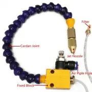 Mist Coolant Lubrication Spray System Unit For CNC Lathe&Milling Machine Kit .