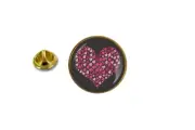 pins pin's badge metal lapel hat button love hearth