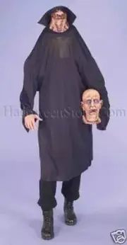 Severed Screams Horror Head Adult Costume Headless Man Puppet Scary