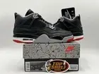 DS New Nike Air Jordan Retro 4 Reimagined Bred 2024 Size 7 Authentic Basketball
