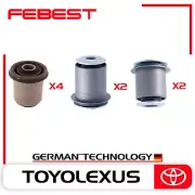 FRONT CONTROL ARM BUSHING FOR LEXUS GX460 SET 8PCS UPPER & LOWER OEM QUALITY (for: Lexus)