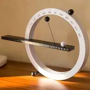 Creative Magnetic Ball Clock Perpetual Wall Calendar Novelty Home Decor Ornament