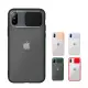 【General】iPhone XS Max 手機殼 保護殼 磨砂滑蓋護鏡矽膠保護套
