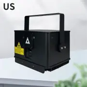 3W Full-color Animation Laser Projector DJ Light ILDA Stage Laser Beam Light RGB
