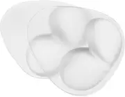 [VALICLUD] 1 Pair Silica Gel Bra Cushions Silicone Bra Pads Transparent Bra Inserts Pads Insert Pads